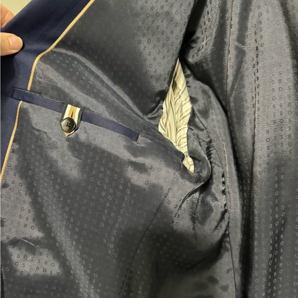 BOSS Trabaldo Togna 1840 Slim-Fit‎ Virgin Wool Suit - Picture 8 of 15